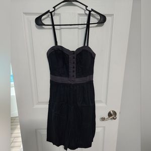 Size 4 Black Spaghetti Strap Dress